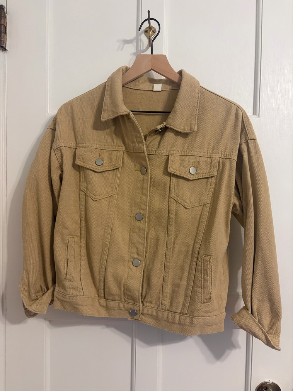 Women's Tan Jean Jacket